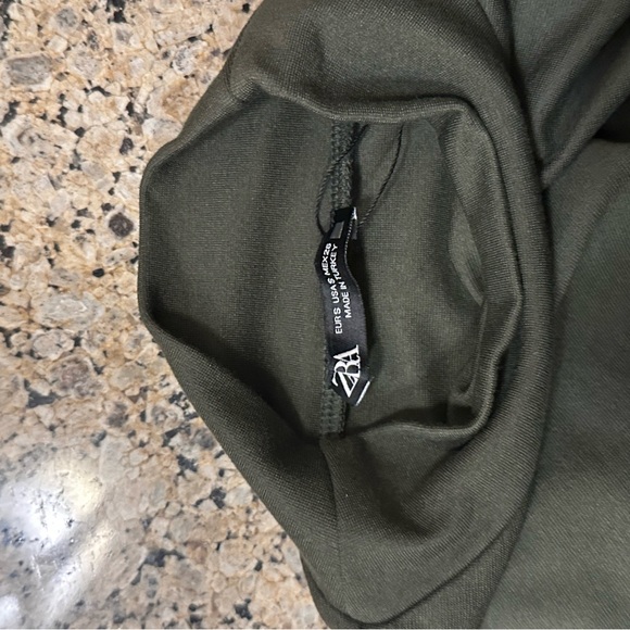 Mock midi dress long sleeve - Picture 4 of 5